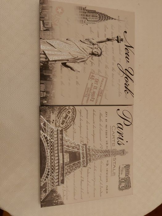 Quadros New York e Paris