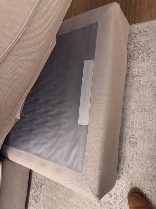 Chaise Long LIVIK IKEA + Capa Tallmyra bege