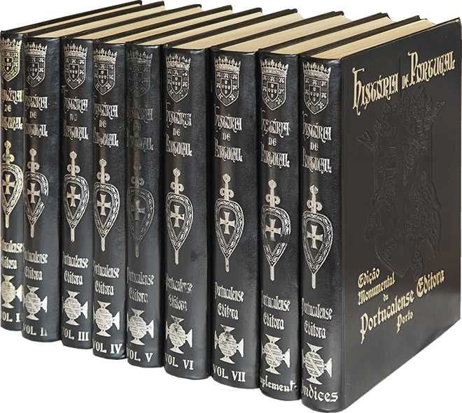 História de Portugal Edição Monumental - Damião Peres (Completa 9 Vols)
