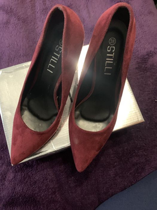 Туфлі еко замш стан нових