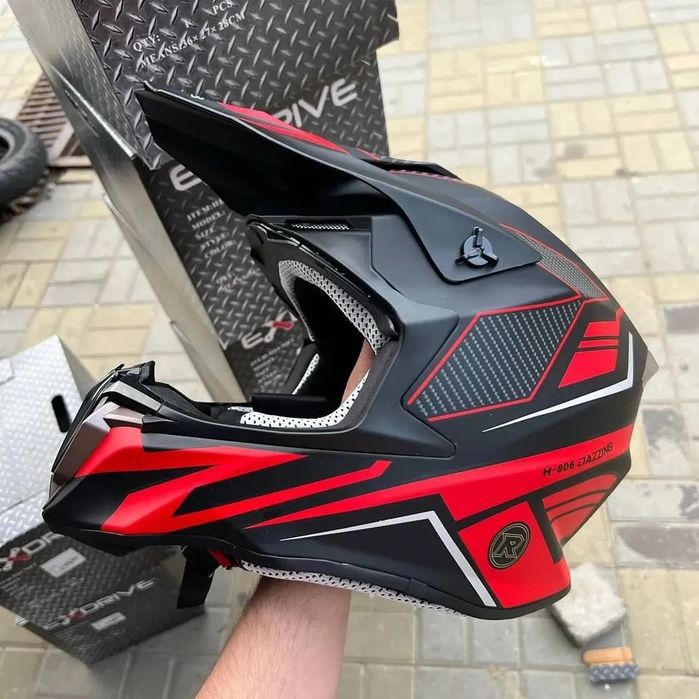 Шлем кроссовый на ендуро, скутер, мотошлем, шлем на мото