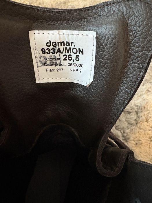 Wojskowe Zimowe buty roz 26,5