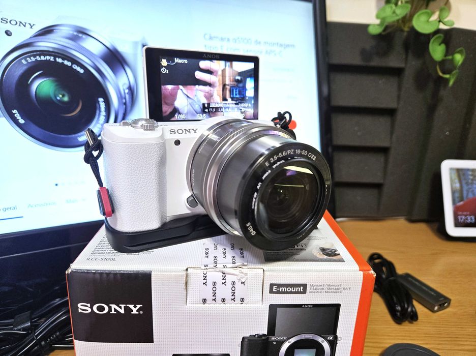 Sony a5100 + 2 lentes + extras