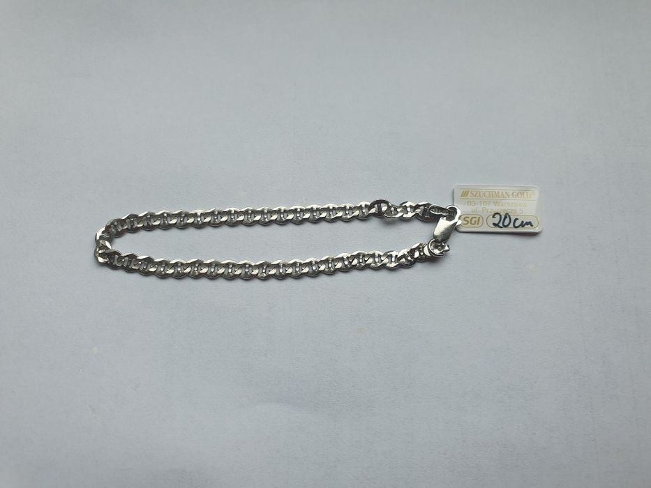 Bransoletka__Bransoleta__Srebro 925__długość 20cm__waga 5,25