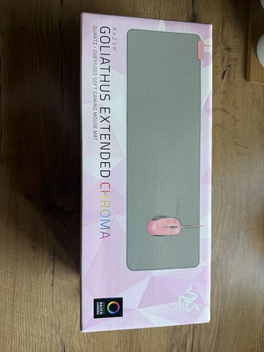 NOWA Razer Goliathus Extended Chroma Quartz Różowa