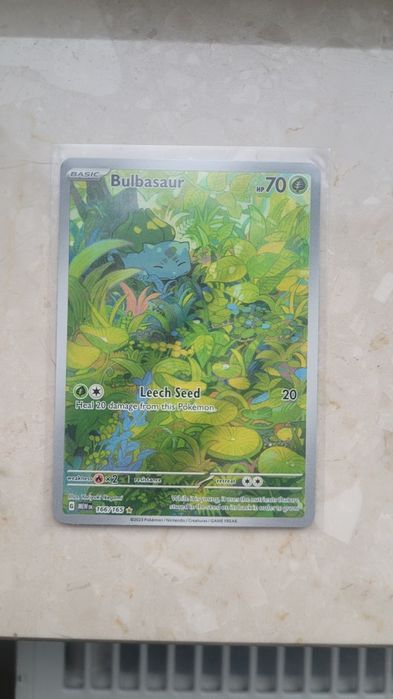 Bulbasaur pokemon Scarlet & Violet 151 MEW166