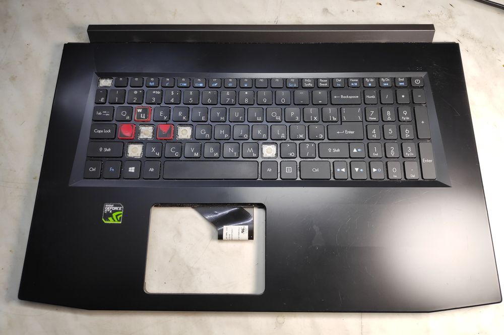 Продам Топкейс ноутбука Aser Predator 17"