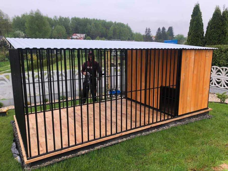 Kojec dla psa - box-klatka