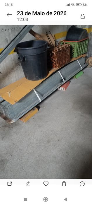 Portão de garagem de fole