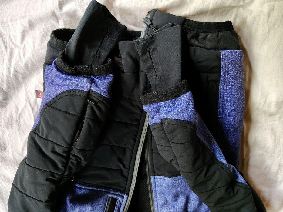 Kurtka zimowa Denim primaloft,puch 122 -128