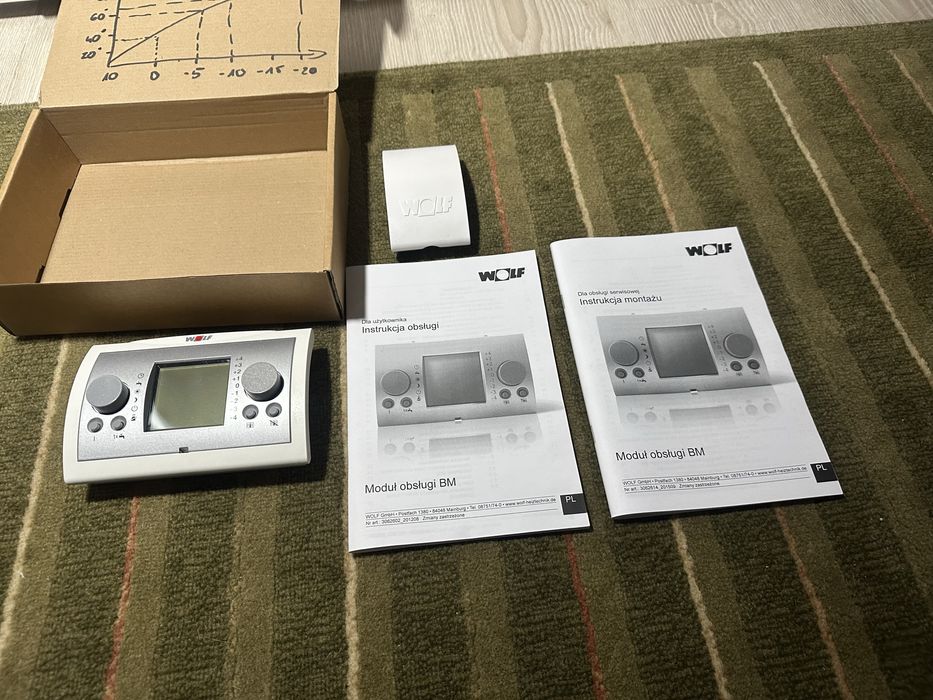Wolf czujnik moduł pogodowy + czujnik pieca