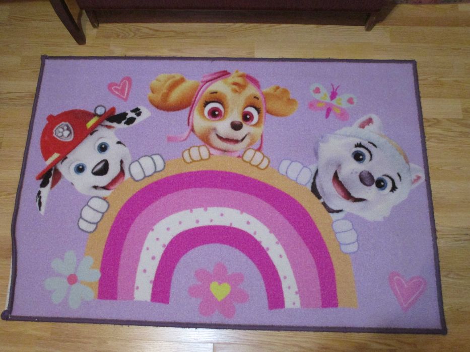 Коврик Щенячий патруль 120х80 см