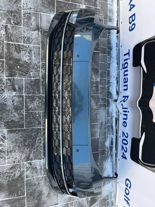 Skoda octavia A7 рестайлинг бампер передний 5e0807221n шрот октавія