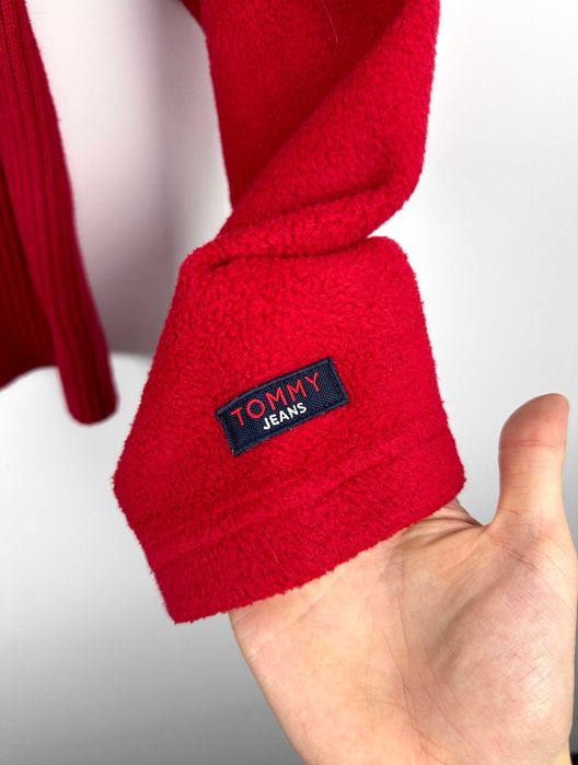 Sweter Tommy Hilfiger golf męski czerwony r. M