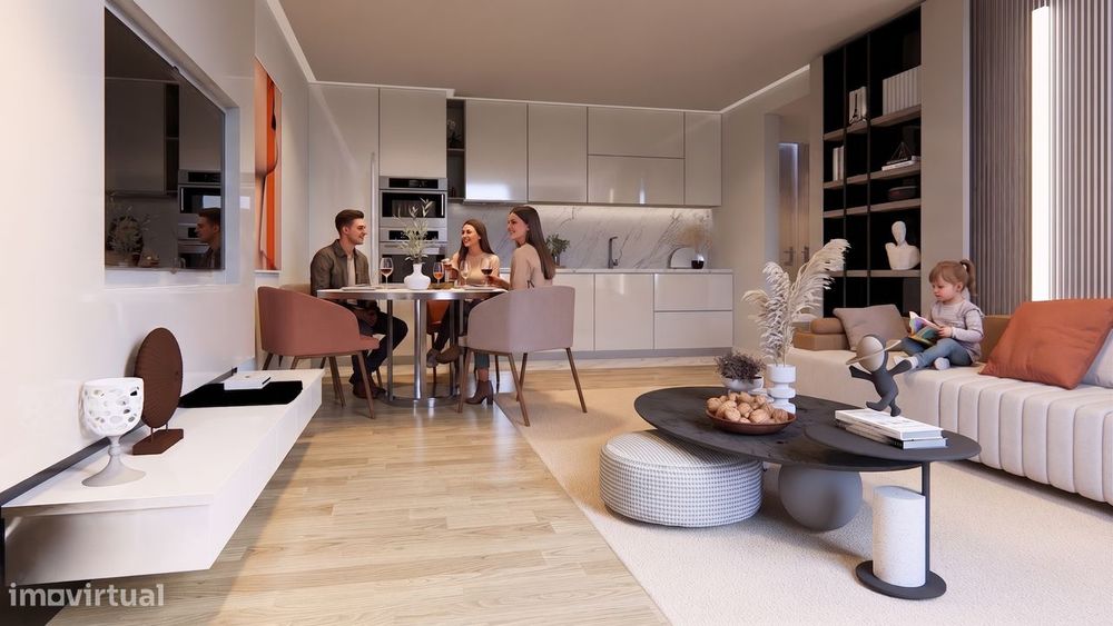 Algarve T1 Novo com garagem em Portimão