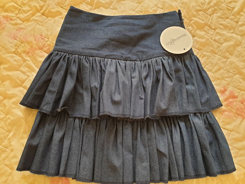 Nowa spódnica jeans Manifiq&Co r.XS