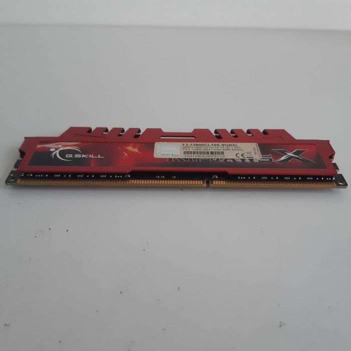 Memória G.Skill RipJawsX Desktop 8GB Ram DDR3 1600MHz PC3-12800U