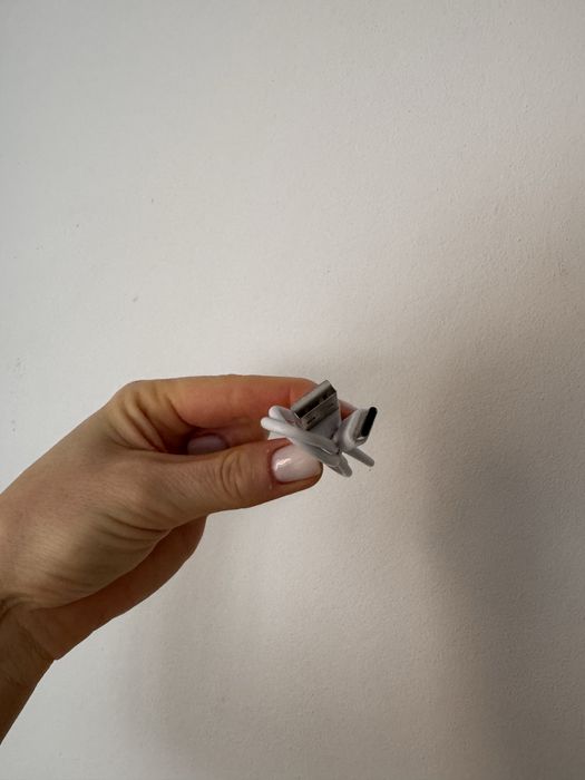 Kabel micro USB USB C, biały kabel USBC