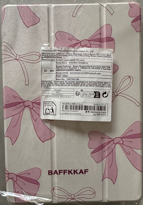 Capa Samsung Tab S10+