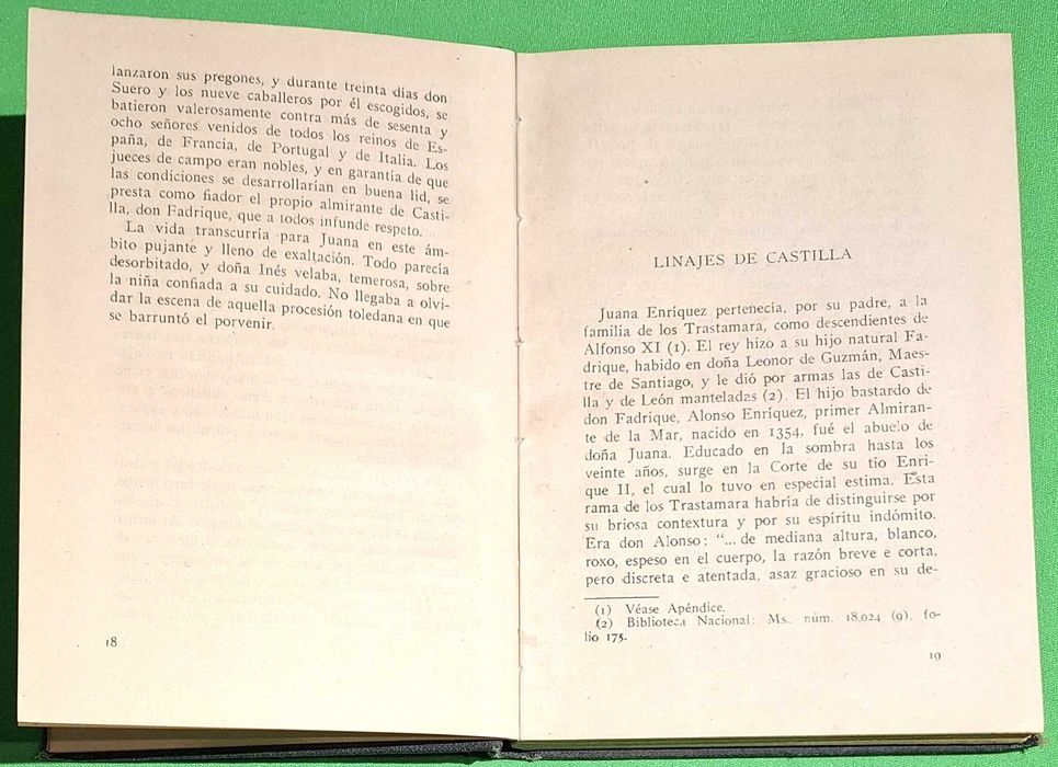 Dona Juana Enriquez (Madre del Rey Católico), edição: 1945