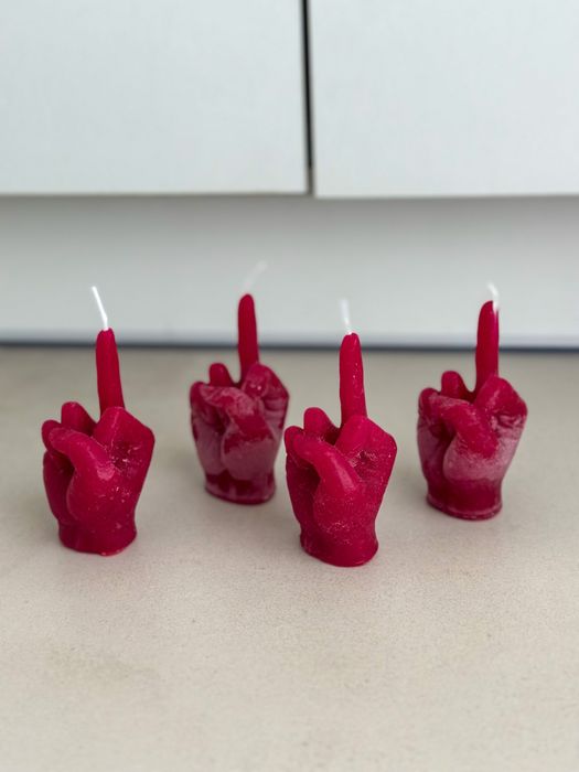 Velas Dedo do Meio novas