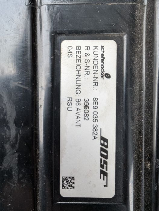 Продам Саб Bose Audi A4 b6,b7