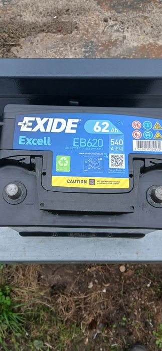 акумулятор exide  62 ah б/у