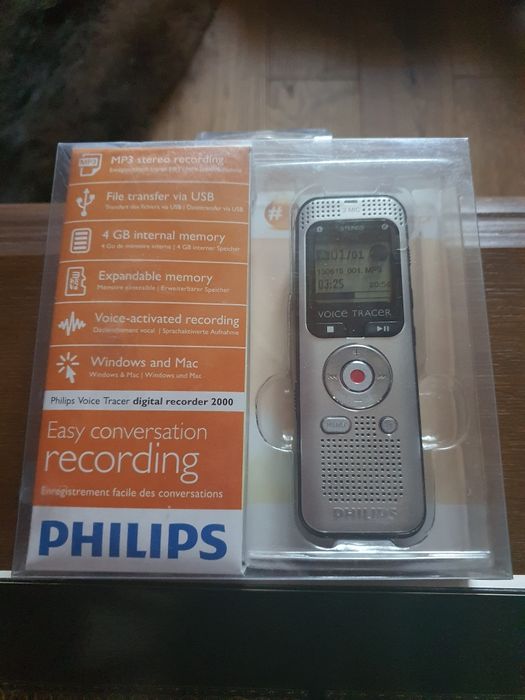 Philips DVT 2000, диктофон, мп3 ( mp3 ) аналог Sony, Olympus