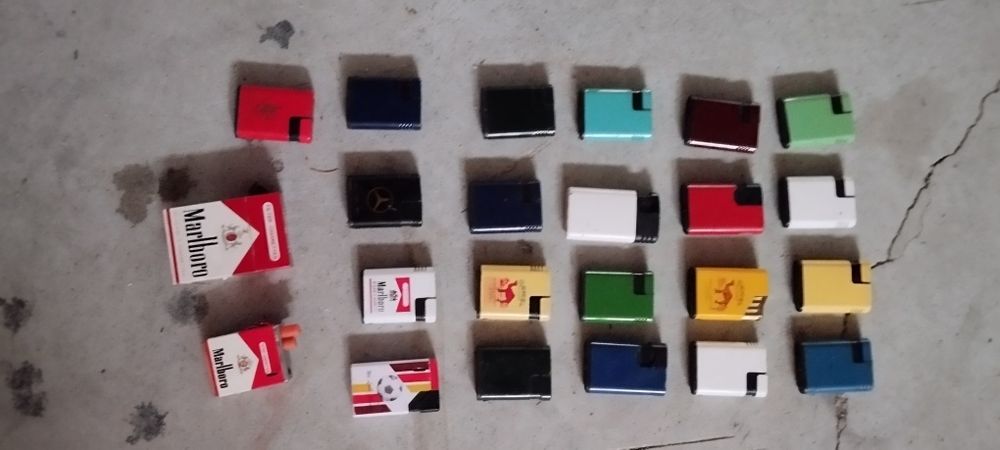 Isqueiros de colecção a gás