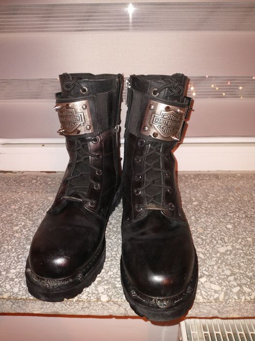 Buty Harley Davidson rozmiar 44 ręcznie robione okucia Lipin