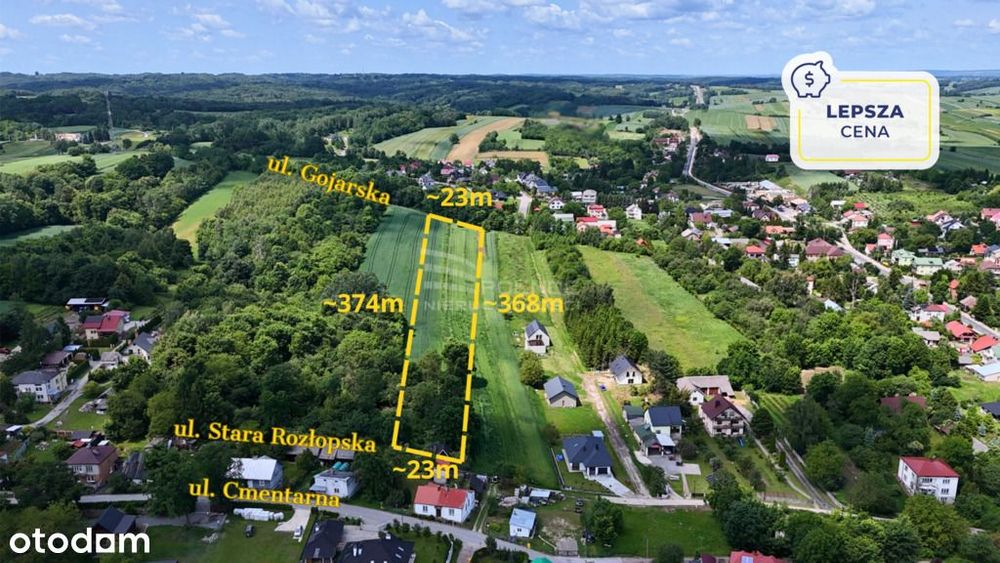 Szczebrzeszyn – działka z zabudową i mediami!