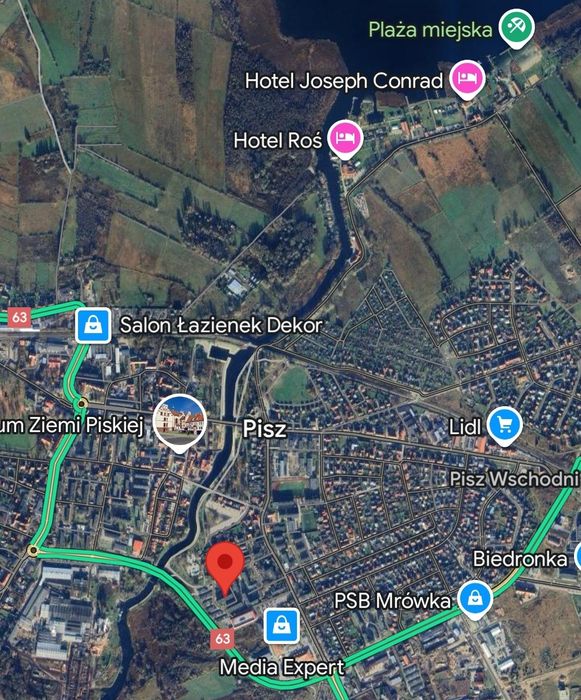 Przestronne, 3-pokojowe mieszkanie w Piszu