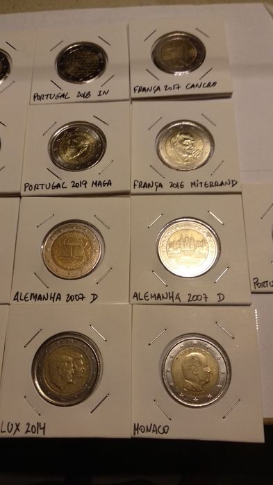 Moedas comemorativas 2€