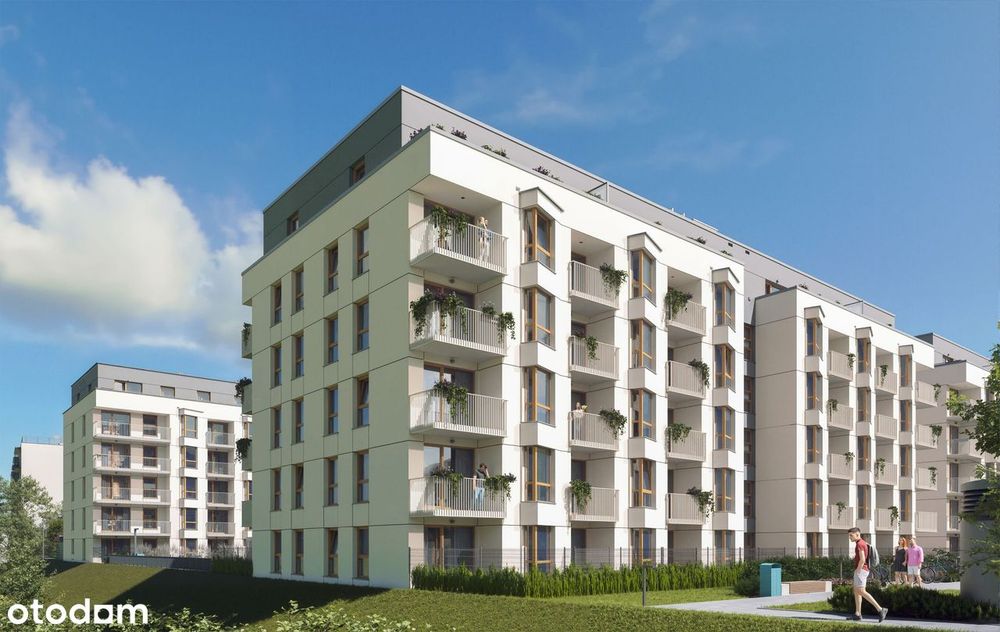 3-pokojowe mieszkanie 55m2 + balkon