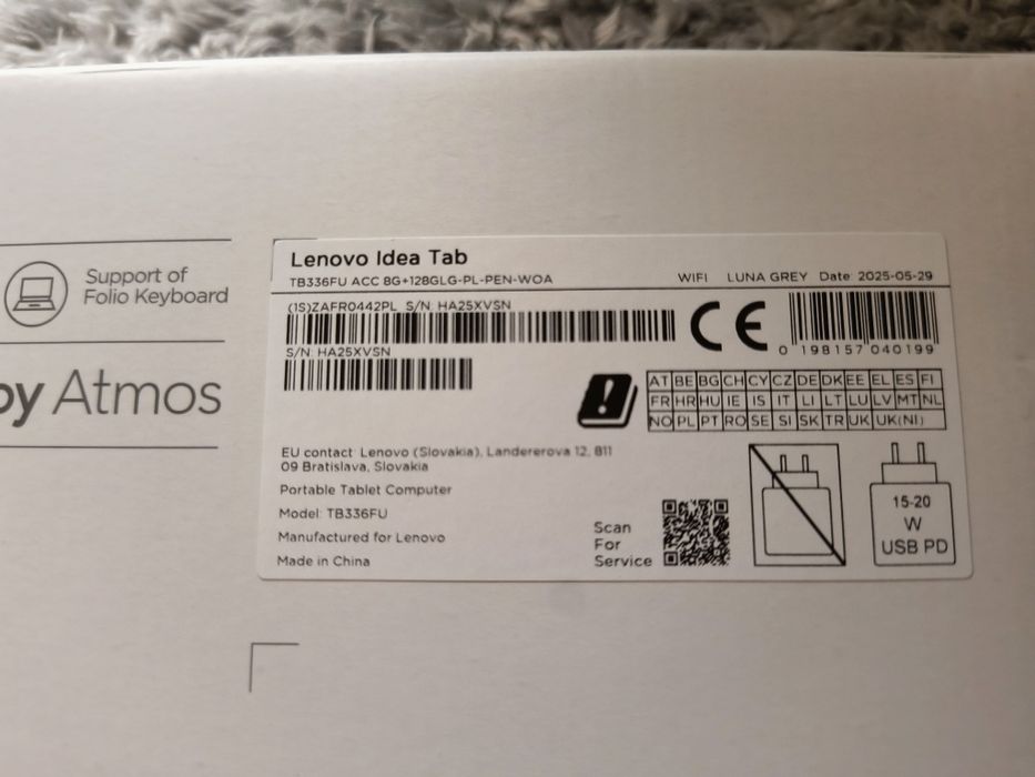 Tablet Lenovo Idea Tab Nowy!!!