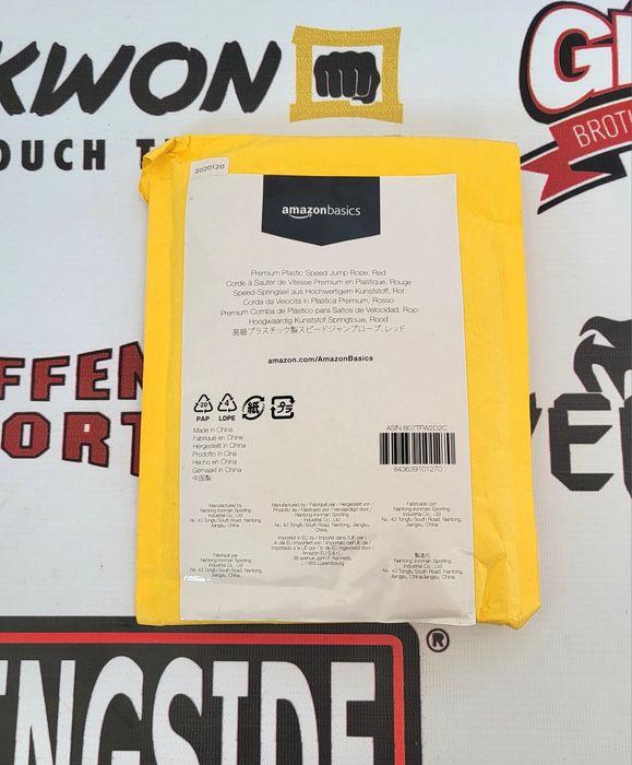 Amazonbasics скакалка швидкісна стальний трос 3м підшипник регульована