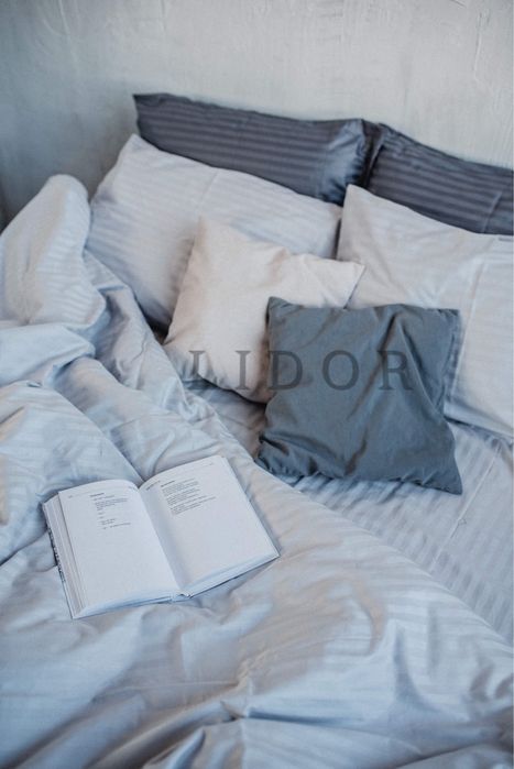 Постільна білизна (страйп-сатин) Безкоштовна доставка