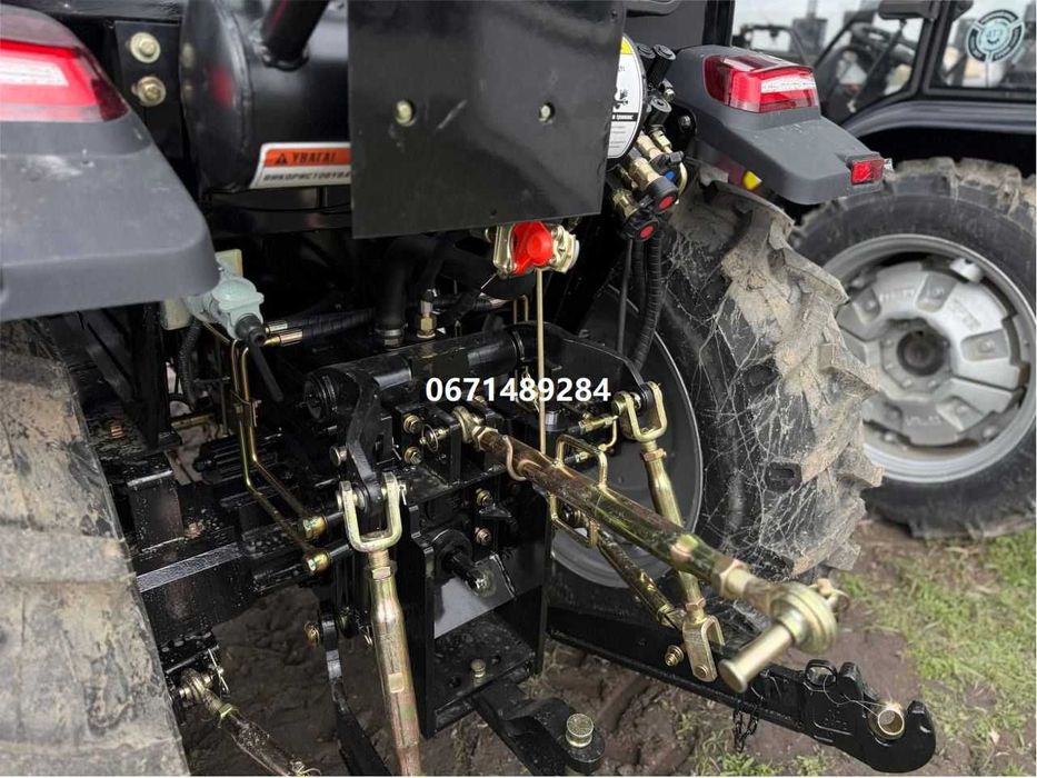 Мінітрактор з кабіною СКАУТ ТЕ-504С кондіціонер доставка під двір