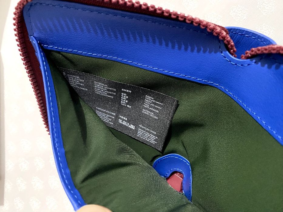 Теннис лимит. Кошелек LACOSTE Holiday Crocodile Badge Zip Wallet - marina