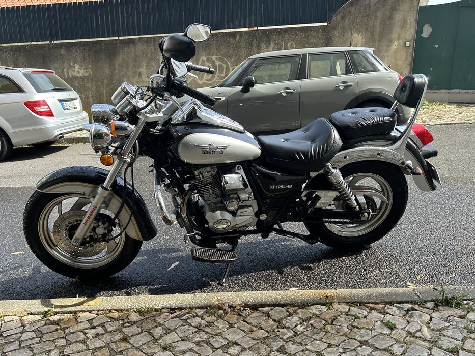Pioneer 125cc (XF125L-4B) Chopper/Cruiser – Apenas 14.700 km