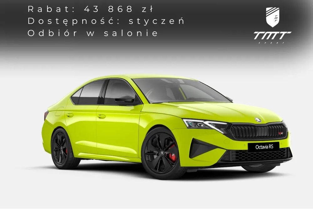 Skoda Octavia RS | Zieleń Szary Czarny | Winter | 360 | DCC | Head-Up | FV | 23%