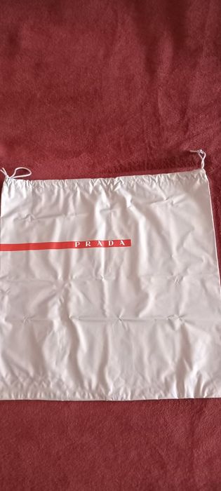 Prada пыльник,  со  шнурком