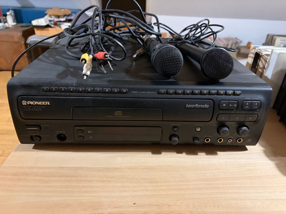 Pioneer laser karaoke