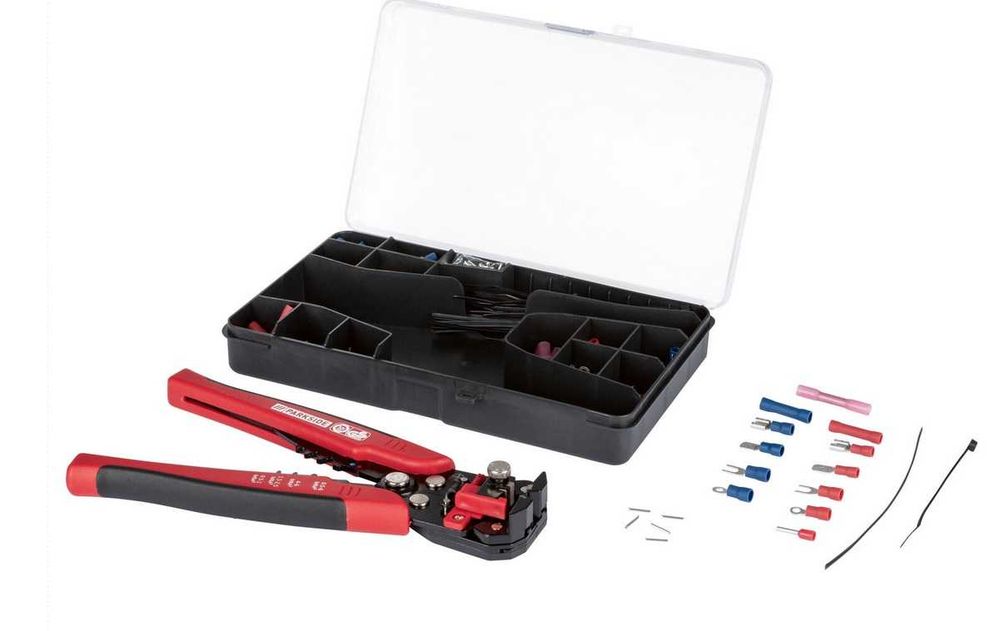 Zaciskarka z zestawem Powerfix 231szt nowe