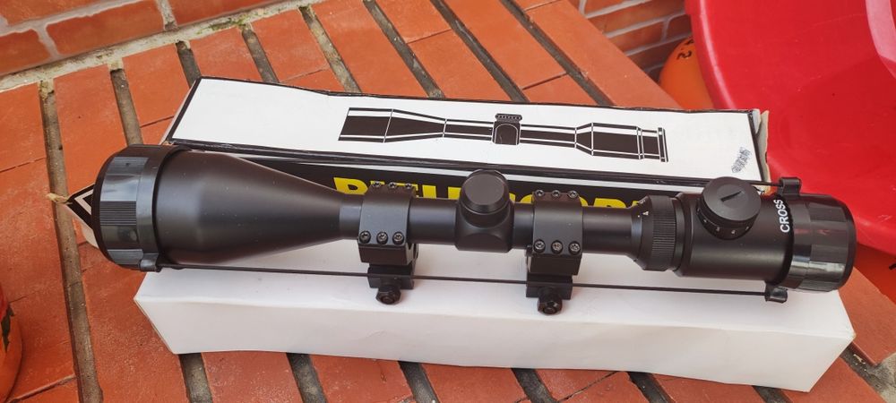 Vendo Mira CROSS 4x12x56 para carabina caça grossa