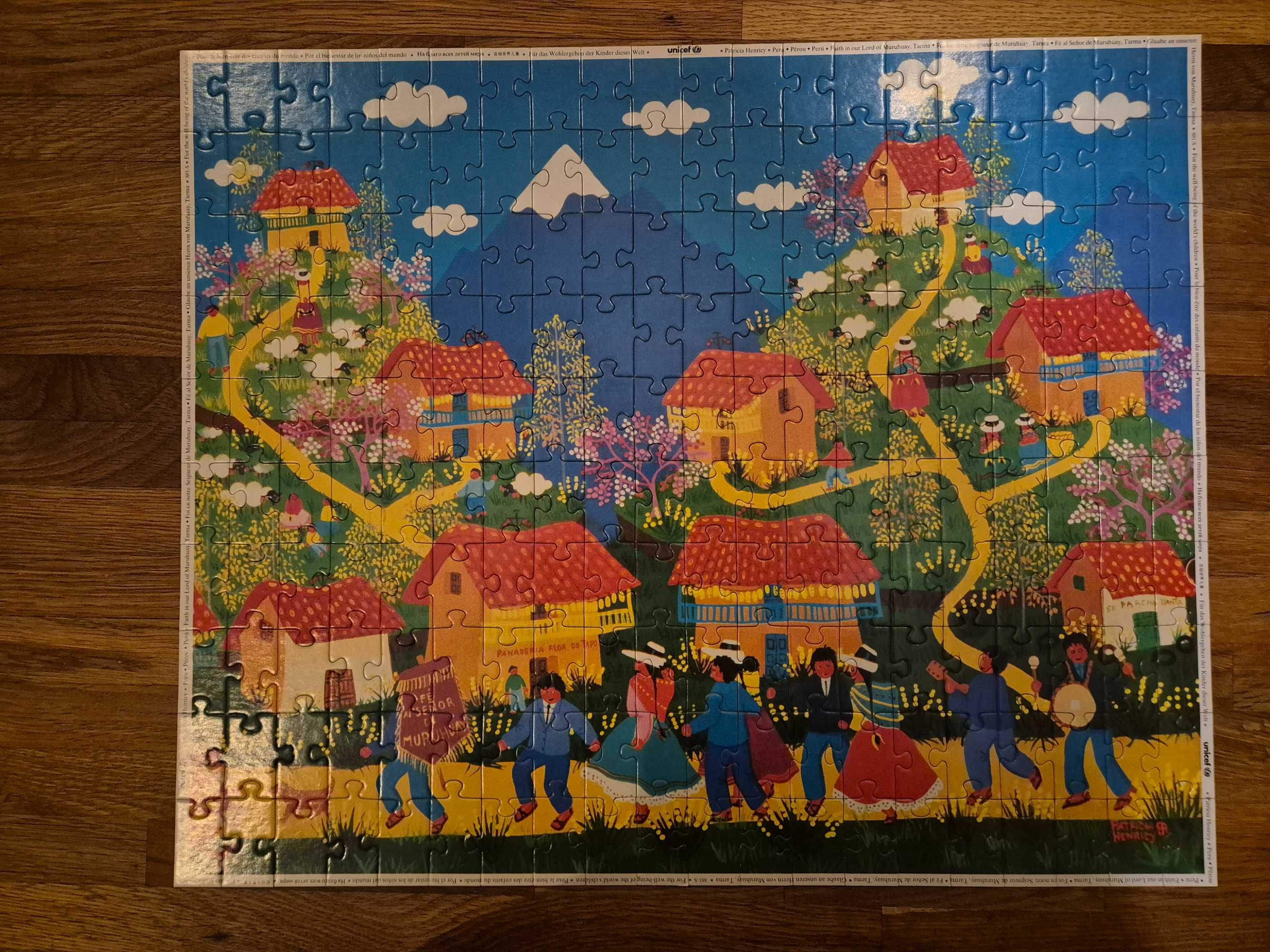 Puzzle Unicef 3700 - Señor de Muruhuay, 89 Kielce • OLX.pl