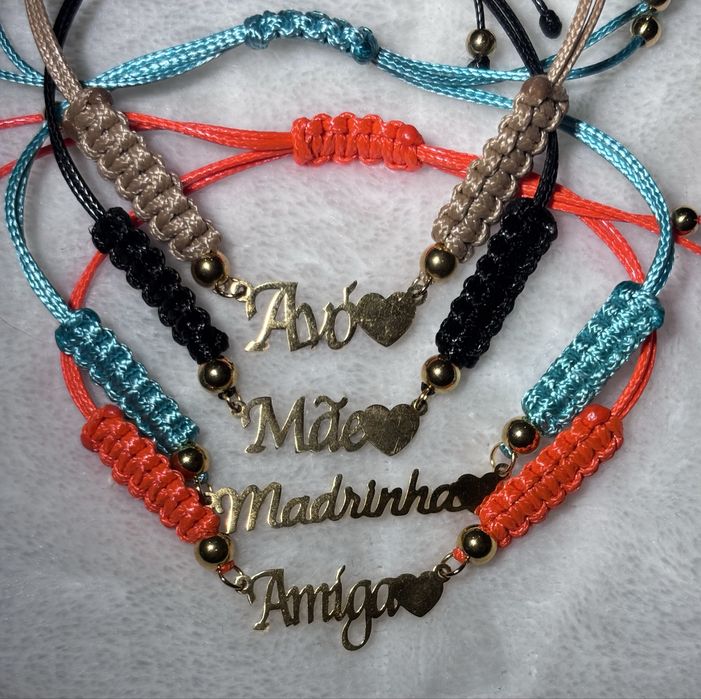 Pulseiras personalizaveis