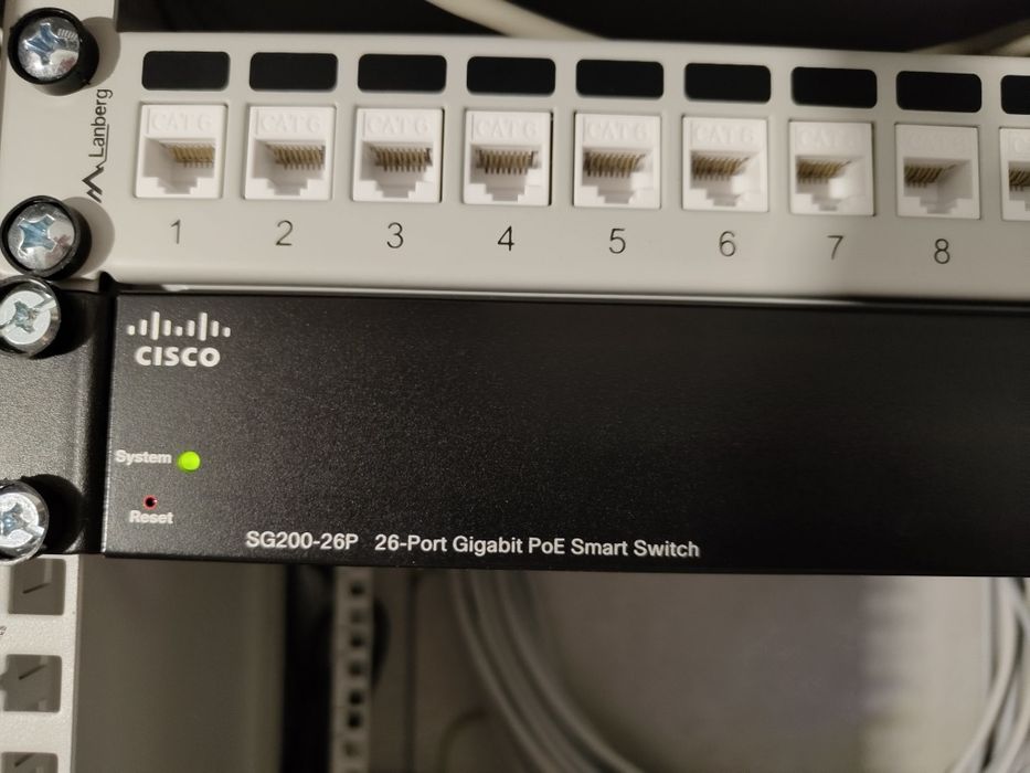 Switch Cisco SG200-26P POE 26x1gb + sfp zarządzalny