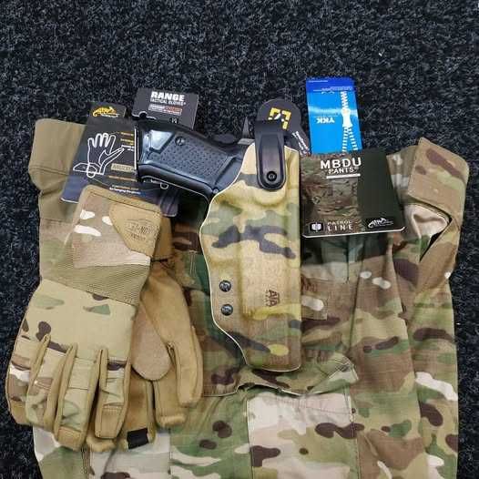 Helikon-Tex Range Tactical Gloves мультикам койот перчатки рукавиці