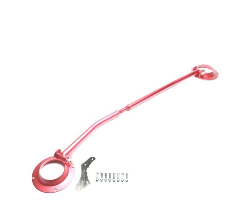 BARRA ANTI APROXIMAÇÃO ALUMINIO VOLKSWAGEN VW GOLF MK2 JETTA MK2 CORRADO VERMELHO